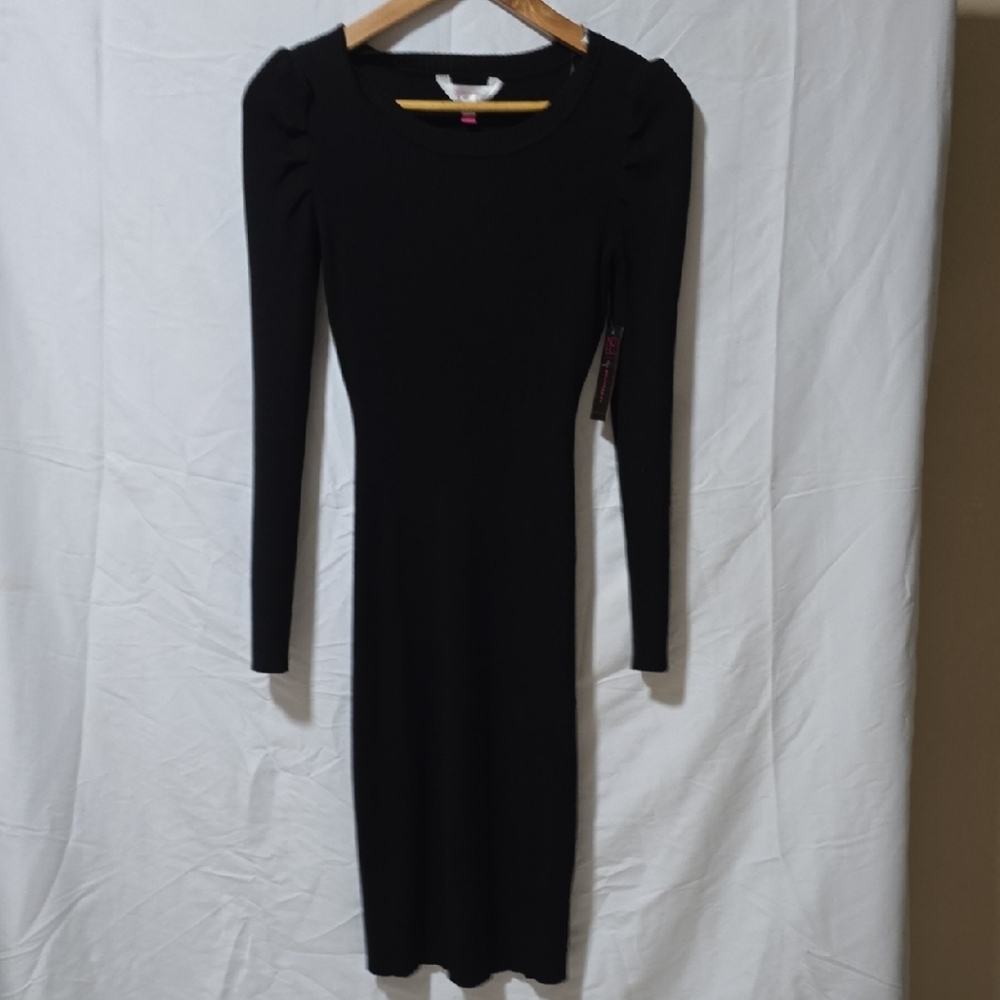 NOBO Elegant Black Long Sleeve Dress 009